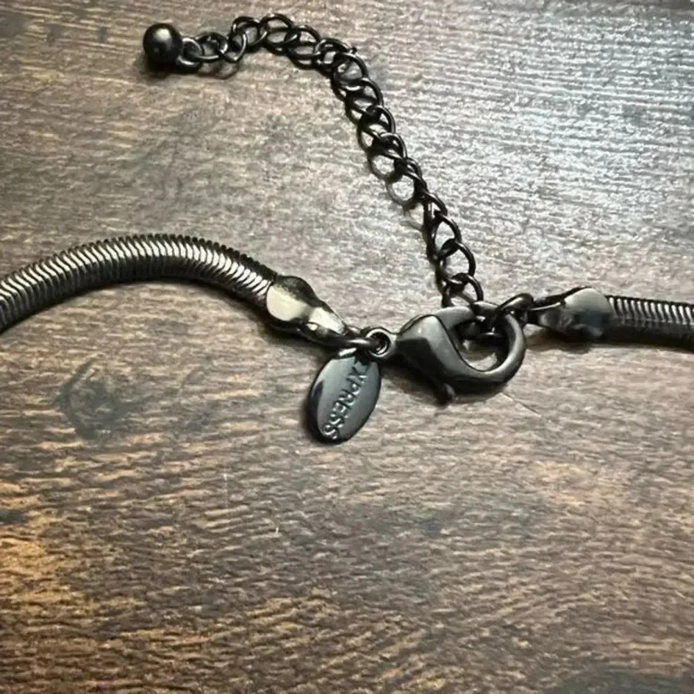 Multi-tone Fan Style Express Necklace - Picture 4 of 5